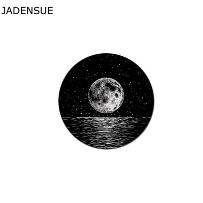 Okrugla slatka podloga za miš Kawaii Deskpad Airman Starry Sky Podloga za miš za prijenosno računalo Vodootporna tipkovnica za gaming računalo Protuklizne podloge za stol