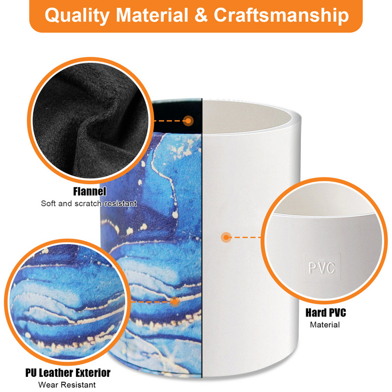 Držač olovke PVC+PU Čaša za pohranu olovke za olovku Uredski pribor za olovke Modni utor za olovke Pametni spremnik za olovke