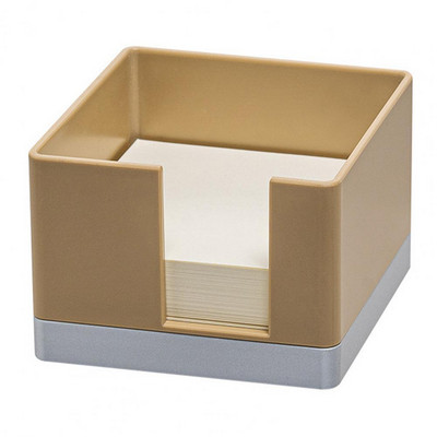 Lipniųjų lapelių laikiklis Stilingas kvadratinis kompaktiškas daugiafunkcis rašomasis stalas Priklijuojamas užrašų dėžutė, skirta studijoms darbalaukio organizatoriaus atmintinių dėžutei