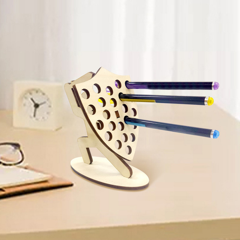 Držač olovke Stolni ukras Držač olovke Stalak za olovke Organizator Stalak za prikaz olovke za kućni ured Dekoracija stolnog pribora EIG88