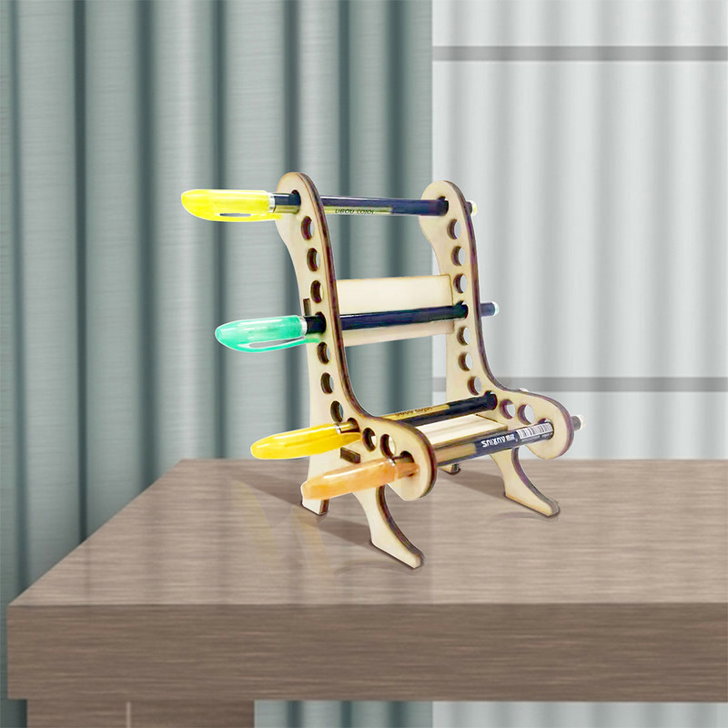 Držač olovke Stolni ukras Držač olovke Stalak za olovke Organizator Stalak za prikaz olovke za kućni ured Dekoracija stolnog pribora EIG88