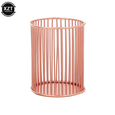 Kozmetika Kistovi za šminku Kutija za pohranu Cilindrična kutija za pohranu Kist za usne Ruž za usne Držač olovke Organizator Skladištenje olovke od kovanog željeza