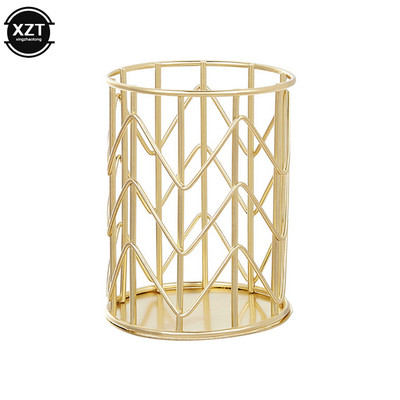 Kozmetika Kistovi za šminku Kutija za pohranu Cilindrična kutija za pohranu Kist za usne Ruž za usne Držač olovke Organizator Skladištenje olovke od kovanog željeza