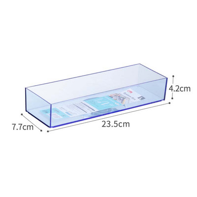 Átlátszó, fedél nélküli, egymásra rakható tárolódoboz fiókos válogatódoboz, asztali írószer és egyéb válogató ékszercsomagoló doboz