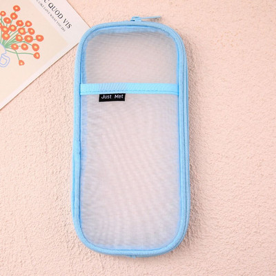 Kuum müük Multifunktsionaalne läbipaistev suure mahutavusega hoiukohver Kirjatarbed kasti pliiatsikotid pliiatsikarp