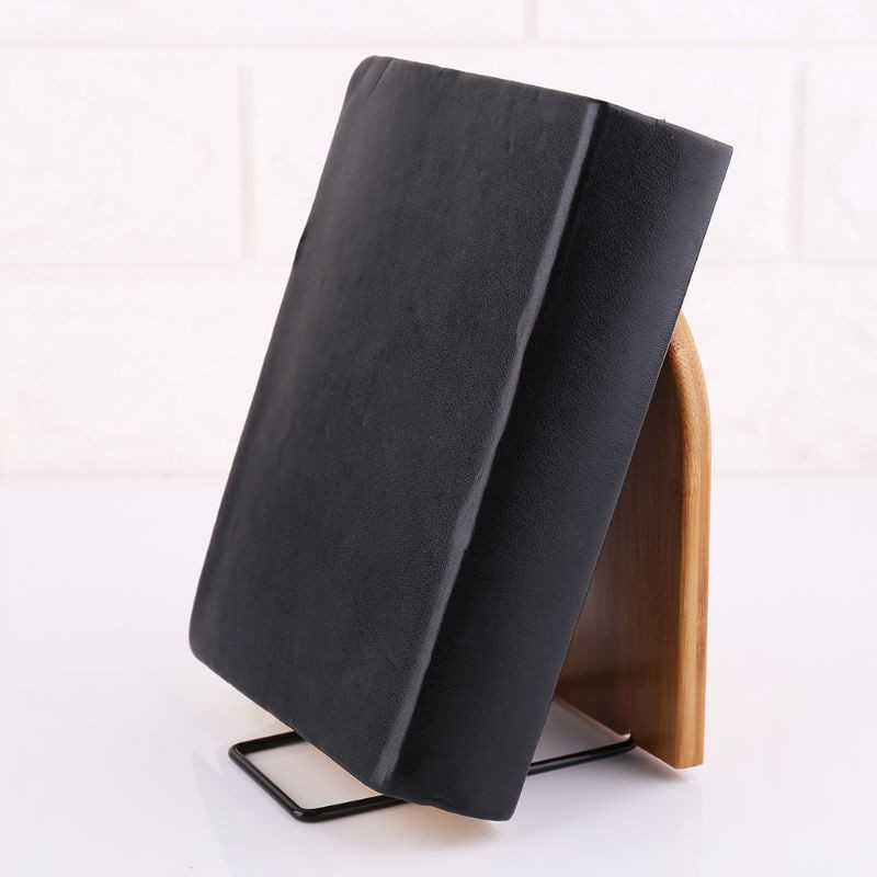 Organizator de birou din bambus Nature Office Home Suport de cărți Capete de cărți Suport pentru suport Raft Bookraft