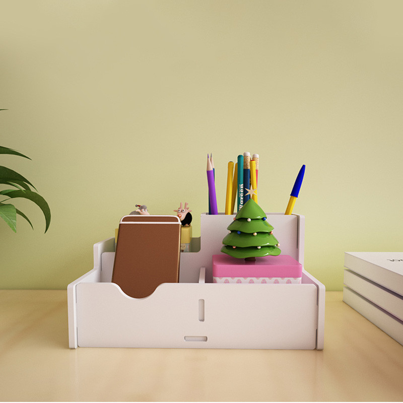 Daugiafunkcis madingas rašiklio laikiklis, didelės talpos stalinis kompiuteris, kūrybingas raštinės reikmenų laikiklis mokykliniai reikmenys