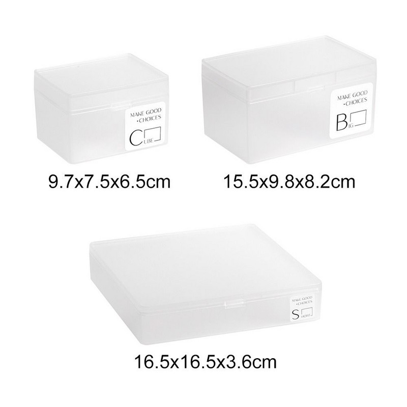 Kutija za pohranu stola Pernica Matirana prozirna kutija za pisaći pribor Uredski pribor za pisanje