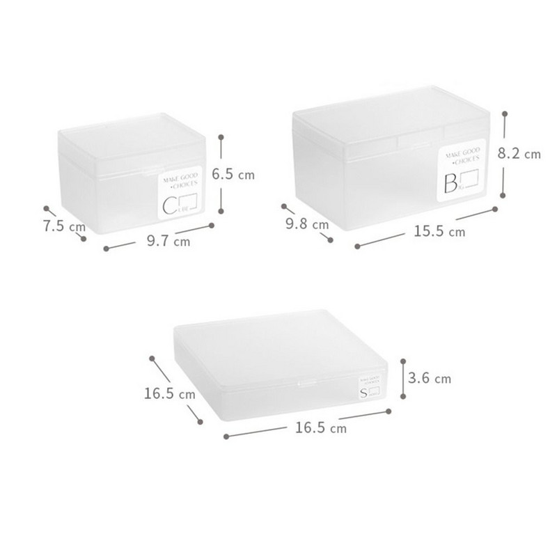 Kutija za pohranu stola Pernica Matirana prozirna kutija za pisaći pribor Uredski pribor za pisanje