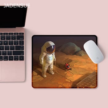 Лаптоп Подложка за мишка Космически астронавти Kawaii Подложки за бюро Сладка подложка за мишка Подложка за бюро за игри за домашен компютър PC Клавиатура