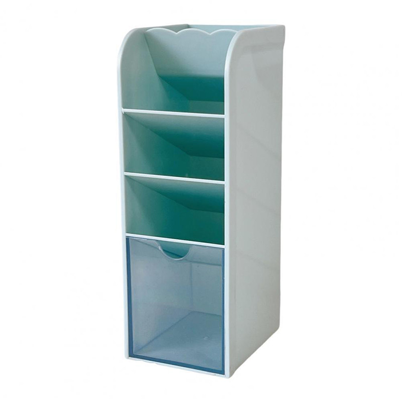 Suure mahutavusega multifunktsionaalne marker-pliiatsihoidja Minisahtlid Meigilaua korraldaja Vanity-hoidik Kontori kodukollektsioon