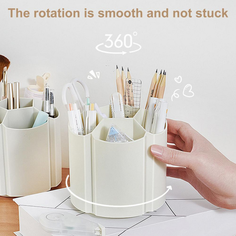 Pildspalvu turētājs Vienkāršs lielas ietilpības zīmuļu statīvs pret skrāpējumiem