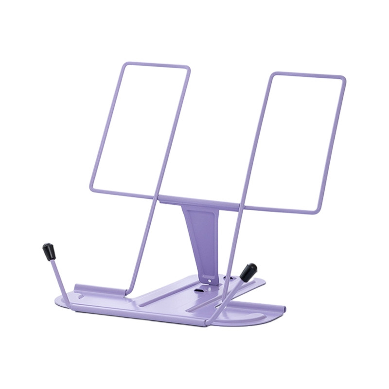 Stalak za čitanje Držač kuharice s receptima Metalne kopče za stranice Prijenosni stalak za knjige za stol