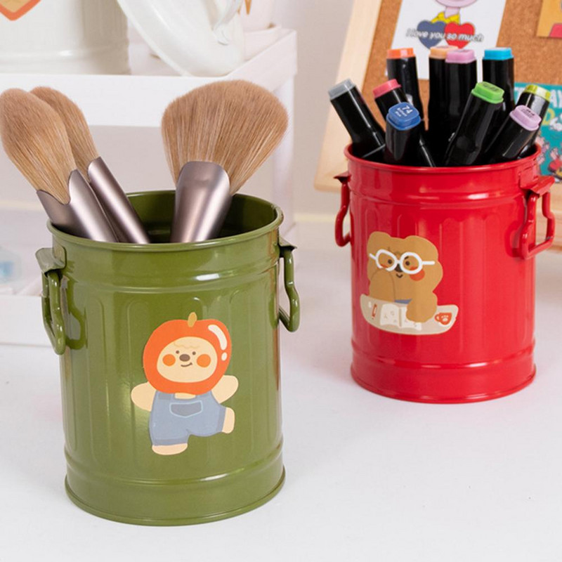 Veliki spremnik za olovke Stolna kutija za pohranu Kapacitet držača za olovke Studentsko željezo Stol Olovka Držač četkica za šminku Uredski pribor