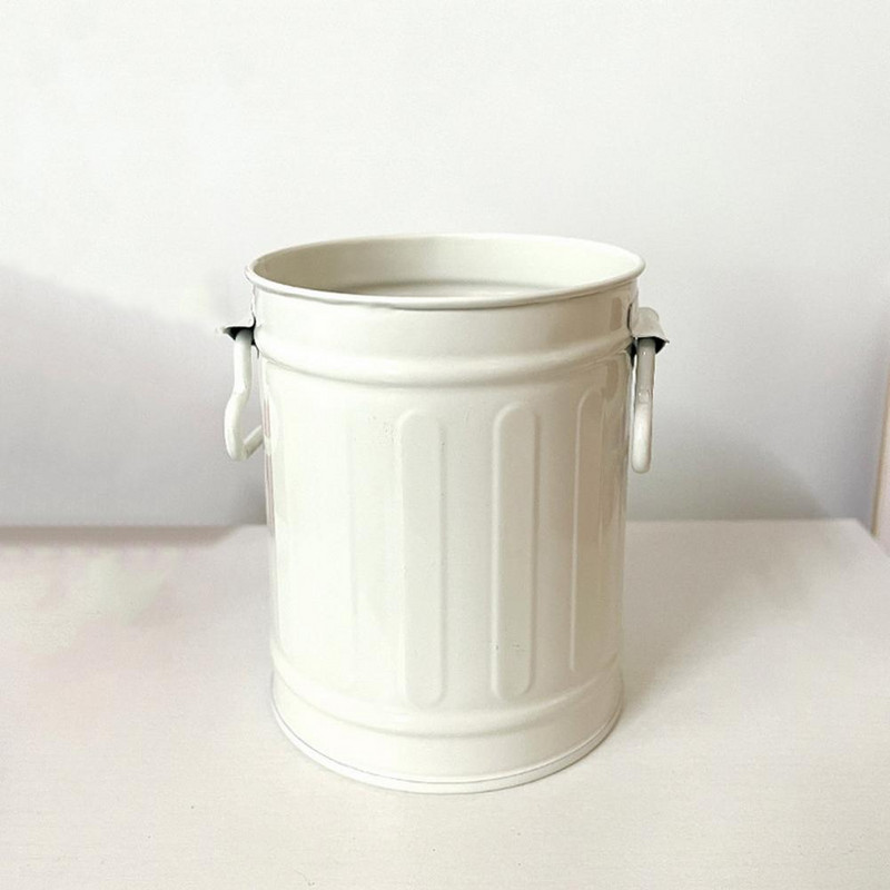 Suport creion Organizator de birou multifuncțional de mare capacitate, stil american, vintage, Anul Nou, Găleată de depozitare pentru pensule de machiaj de Crăciun