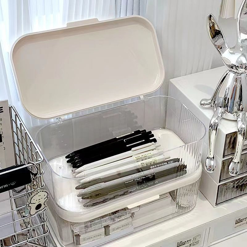 Stalinio kompiuterio laikymo dėžutė Studentų raštinės reikmenų ranka Apdailos krepšelis Skirtingų daiktų laikymo dėžutė Kosmetikos laikymas