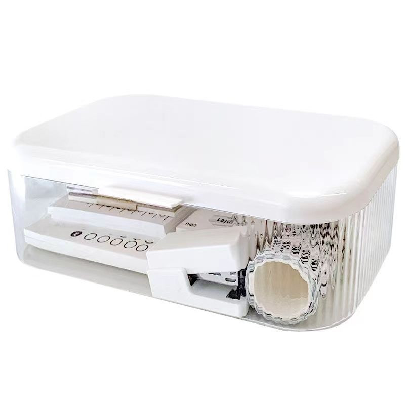 Stalinio kompiuterio laikymo dėžutė Studentų raštinės reikmenų ranka Apdailos krepšelis Skirtingų daiktų laikymo dėžutė Kosmetikos laikymas