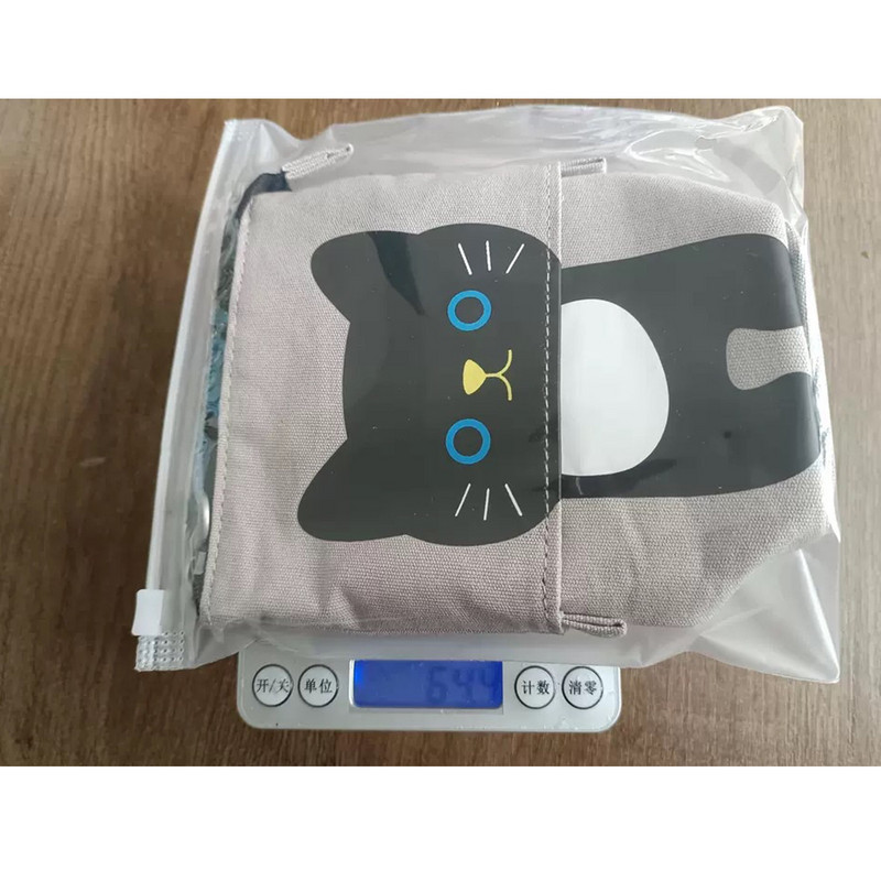 Mačka klizna kutija za pernice Ispit učenika Namjenska mrežasta najlonska kutija za pernice Unisex teleskopska torba za pernice Kutija za papir