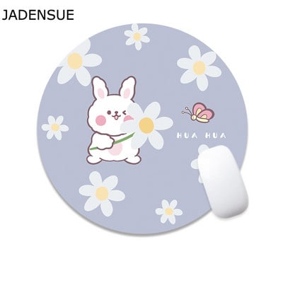 Podloga za miša Računalna tipkovnica Okrugla crtana Kawaii podloga za stol Slatka podloga za pisaći stol 22x22cm Laptop Podloga za miš Uredski dodaci
