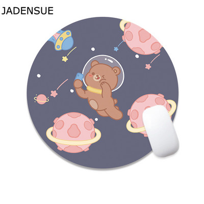 Podloga za miša Računalna tipkovnica Okrugla crtana Kawaii podloga za stol Slatka podloga za pisaći stol 22x22cm Laptop Podloga za miš Uredski dodaci