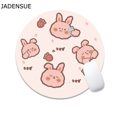Podloga za miša Računalna tipkovnica Okrugla crtana Kawaii podloga za stol Slatka podloga za pisaći stol 22x22cm Laptop Podloga za miš Uredski dodaci