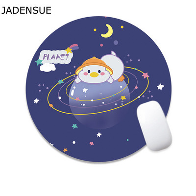 Podloga za miša Računalna tipkovnica Okrugla crtana Kawaii podloga za stol Slatka podloga za pisaći stol 22x22cm Laptop Podloga za miš Uredski dodaci