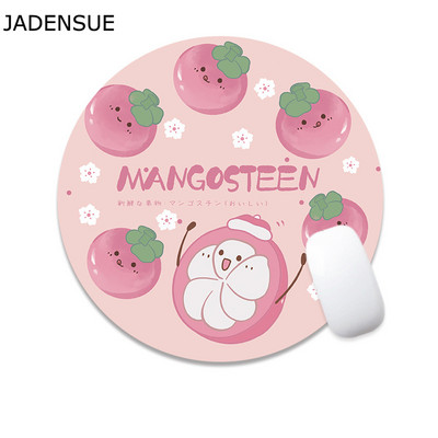 Podloga za miša Računalna tipkovnica Okrugla crtana Kawaii podloga za stol Slatka podloga za pisaći stol 22x22cm Laptop Podloga za miš Uredski dodaci