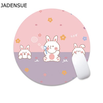 Podloga za miša Računalna tipkovnica Okrugla crtana Kawaii podloga za stol Slatka podloga za pisaći stol 22x22cm Laptop Podloga za miš Uredski dodaci