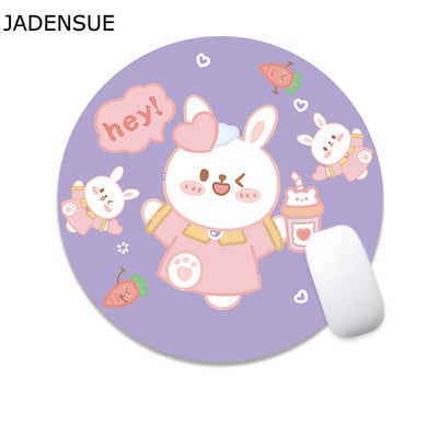 Podloga za miša Računalna tipkovnica Okrugla crtana Kawaii podloga za stol Slatka podloga za pisaći stol 22x22cm Laptop Podloga za miš Uredski dodaci