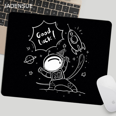 Ručno oslikana svemirska astronautska planeta Slatka podloga za miša Mala podloga za šavove po narudžbi Okrugla stolna podloga za prijenosno računalo i miš