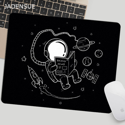 Podloga za miš za prijenosno računalo Slatka podloga za stolni stol Ručno oslikana podloga za miša svemirskog astronauta Planet Podloga za miša Prilagođena računalna uredska oprema