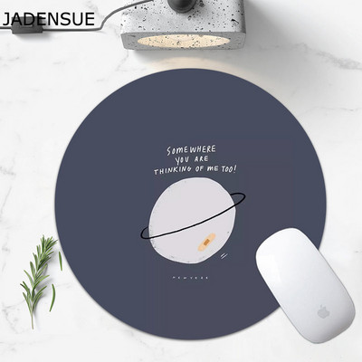 Kawaii Okrugla podloga za miš 22CM promjera Cartoon Gaming Deskpad Slatka podloga za stol Podloga za miš za prijenosno računalo Podloga za tipkovnicu računala