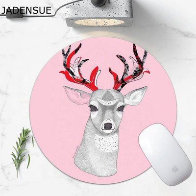 Kawaii Okrugla podloga za miš 22CM promjera Cartoon Gaming Deskpad Slatka podloga za stol Podloga za miš za prijenosno računalo Podloga za tipkovnicu računala