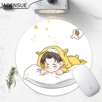 Kawaii Okrugla podloga za miš 22CM promjera Cartoon Gaming Deskpad Slatka podloga za stol Podloga za miš za prijenosno računalo Podloga za tipkovnicu računala