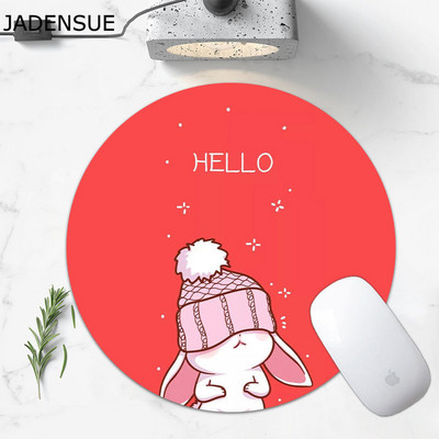 Kawaii Okrugla podloga za miš 22CM promjera Cartoon Gaming Deskpad Slatka podloga za stol Podloga za miš za prijenosno računalo Podloga za tipkovnicu računala