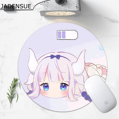 Kawaii Okrugla podloga za miš 22CM promjera Cartoon Gaming Deskpad Slatka podloga za stol Podloga za miš za prijenosno računalo Podloga za tipkovnicu računala