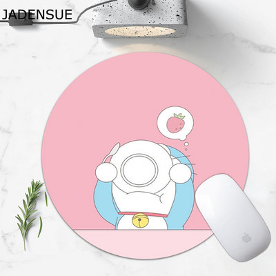 Kawaii Okrugla podloga za miš 22CM promjera Cartoon Gaming Deskpad Slatka podloga za stol Podloga za miš za prijenosno računalo Podloga za tipkovnicu računala