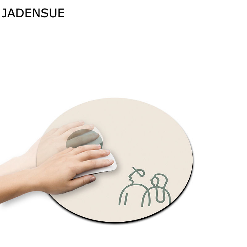 Kawaii Okrugla podloga za miš 22CM promjera Cartoon Gaming Deskpad Slatka podloga za stol Podloga za miš za prijenosno računalo Podloga za tipkovnicu računala