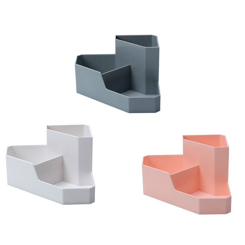 Višenamjenski ABS držač za olovke Dekorativni uredski stolni organizator Držač Kutija za pohranu Držač četkica za šminku za kućni školski stol