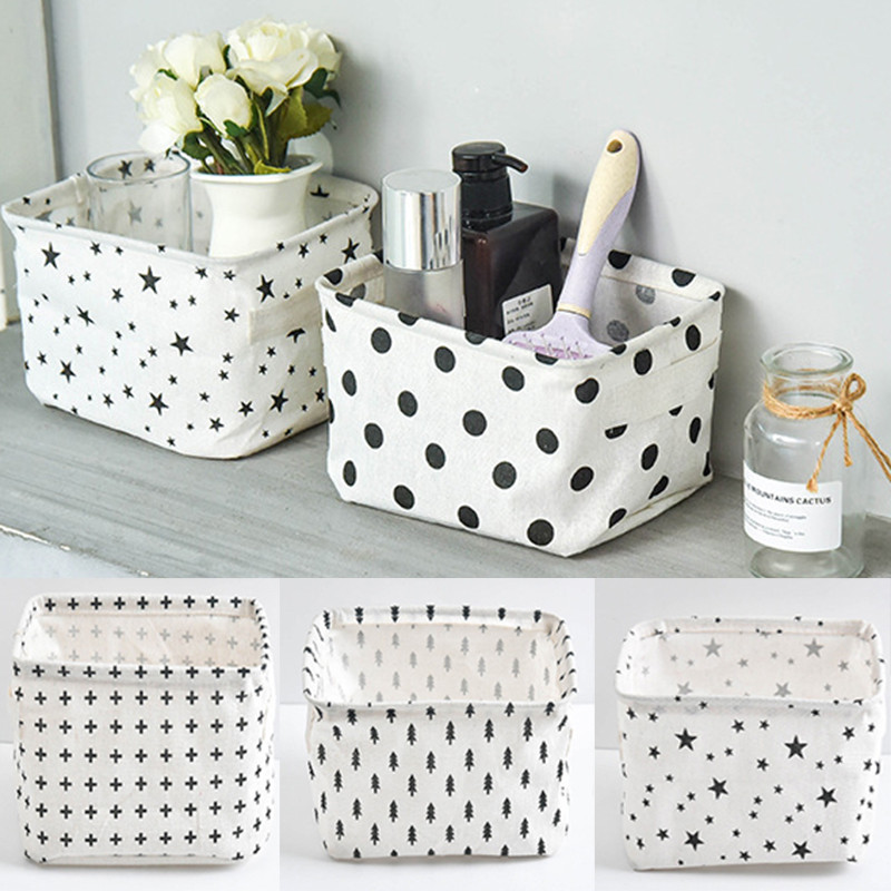 Uus linane lauaarvuti hoiukast veekindel mitmesugused mänguasjad hoiukorv Kosmeetika aluspesu hoiustamise korraldaja Kontoritarbed