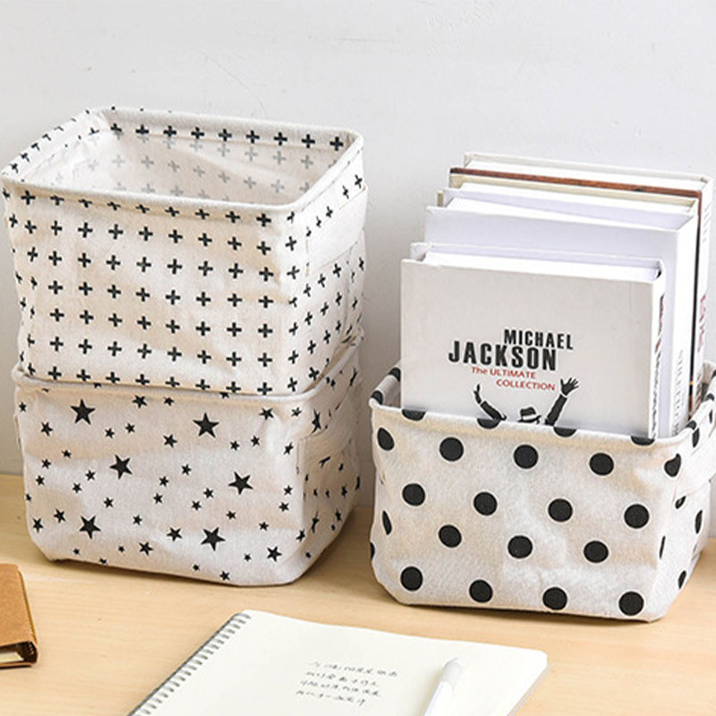 Uus linane lauaarvuti hoiukast veekindel mitmesugused mänguasjad hoiukorv Kosmeetika aluspesu hoiustamise korraldaja Kontoritarbed