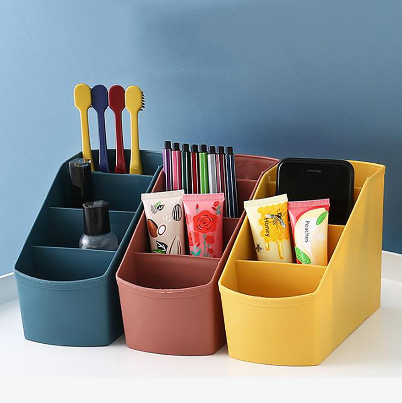 Stolni organizator Olovke velikog kapaciteta Držač kista za šminku Stolna kutija za pohranu šminke Školski uredski pribor