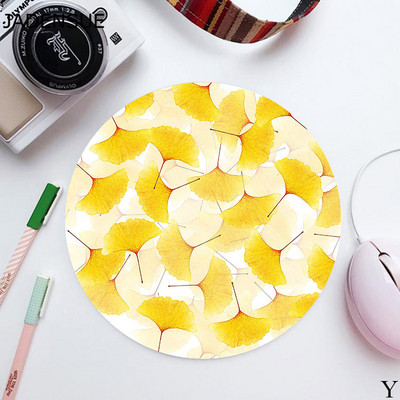 Tampă de mouse rotundă drăguță pentru fete Covorașe de birou de scris Kawaii Tampă de mouse Pad de birou Covoraș de mouse pentru laptop pentru birou, acasă, tastatură de computer