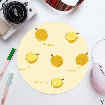 Tampă de mouse rotundă drăguță pentru fete Covorașe de birou de scris Kawaii Tampă de mouse Pad de birou Covoraș de mouse pentru laptop pentru birou, acasă, tastatură de computer