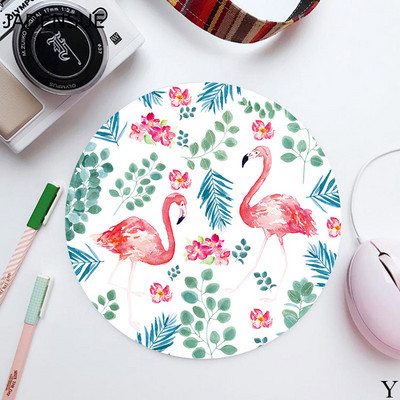 Tampă de mouse rotundă drăguță pentru fete Covorașe de birou de scris Kawaii Tampă de mouse Pad de birou Covoraș de mouse pentru laptop pentru birou, acasă, tastatură de computer