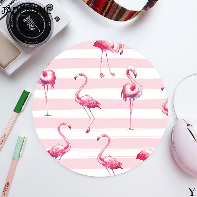 Tampă de mouse rotundă drăguță pentru fete Covorașe de birou de scris Kawaii Tampă de mouse Pad de birou Covoraș de mouse pentru laptop pentru birou, acasă, tastatură de computer