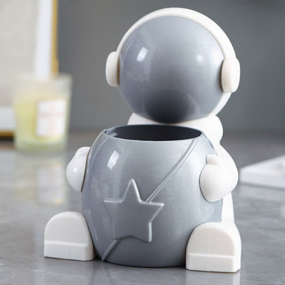 Višenamjenska praktična stolna dekoracija Kutija za pohranu Organizator kozmetike Zidna polica za WC Držač za olovke za astronauta