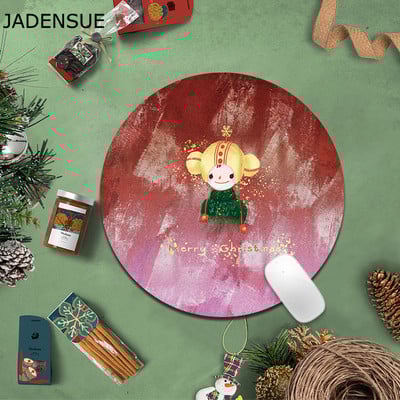 Božićni crtić Slatka podloga za miša Okrugla svježa podloga za stol Debela podloga za miš Uredsko računalo Podloga za tipkovnicu Deskpad Laptop Podloga za miš Poklon