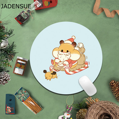 Božićni crtić Slatka podloga za miša Okrugla svježa podloga za stol Debela podloga za miš Uredsko računalo Podloga za tipkovnicu Deskpad Laptop Podloga za miš Poklon