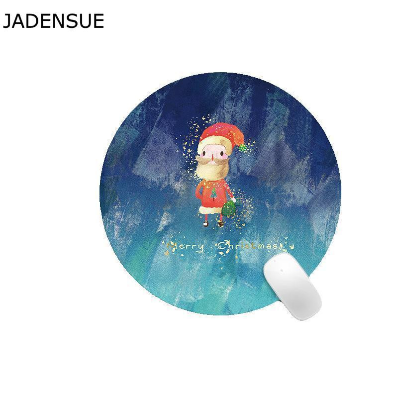 Božićni crtić Slatka podloga za miša Okrugla svježa podloga za stol Debela podloga za miš Uredsko računalo Podloga za tipkovnicu Deskpad Laptop Podloga za miš Poklon